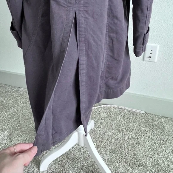Comptoir Des Cotonniers women’s Purple Trench Coat with warm layer small $650 - Picture 10 of 16
